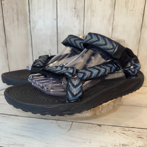 Teva Men’s Hurricane Hiking Trail Water Sandals Style 6487 Ocean Blue Size 10 - Picture 1 of 11